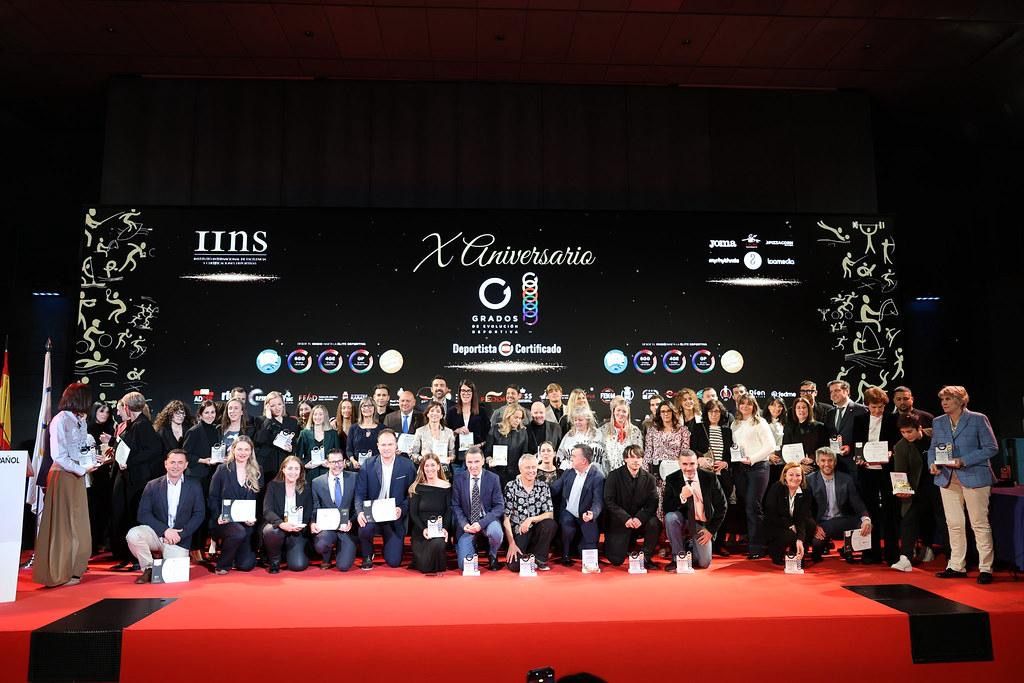 El club recoge el Premio a la Excelencia Deportiva en la gala del X Aniversario