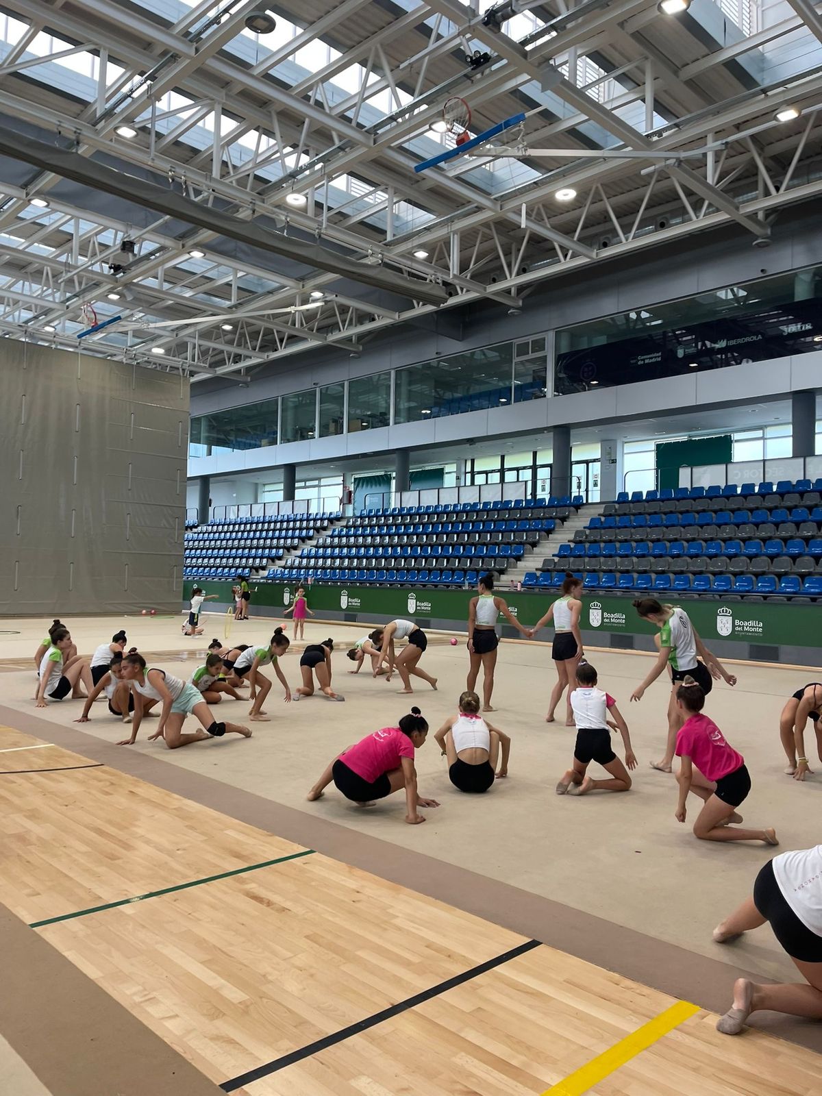 La Masterclass de tecnificación con las gimnastas de nivel nacional