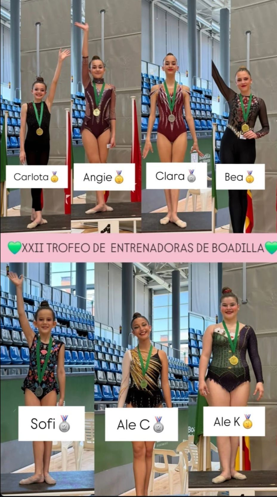 Un conjunto del club compite en el Trofeo de Entrenadoras