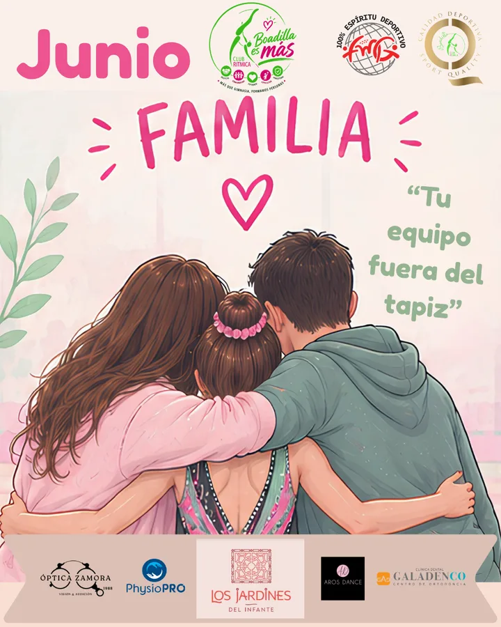 Cartel del valor de junio: Familia