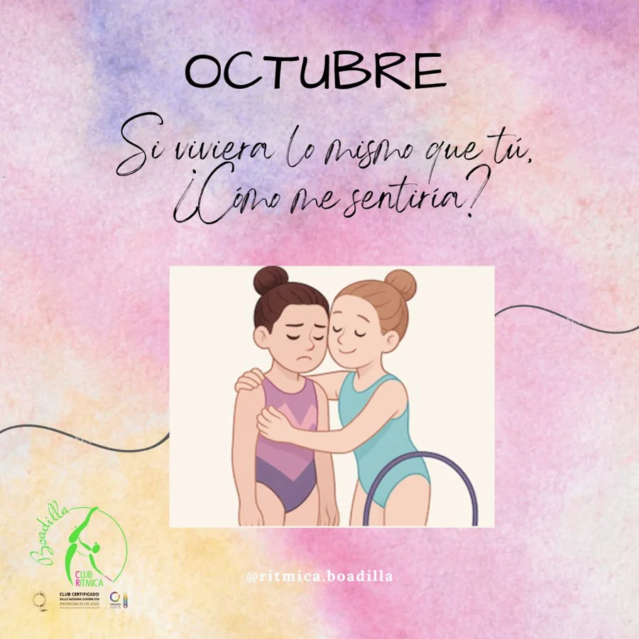 Cartel del valor de octubre: Empatía