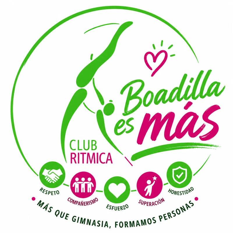 Logo de Boadilla es Más, Club Rítmica Boadilla