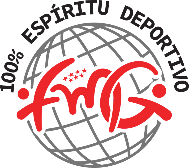 Logo del programa 100% Espíritu Deportivo de la Federación Madrileña de Gimnasia